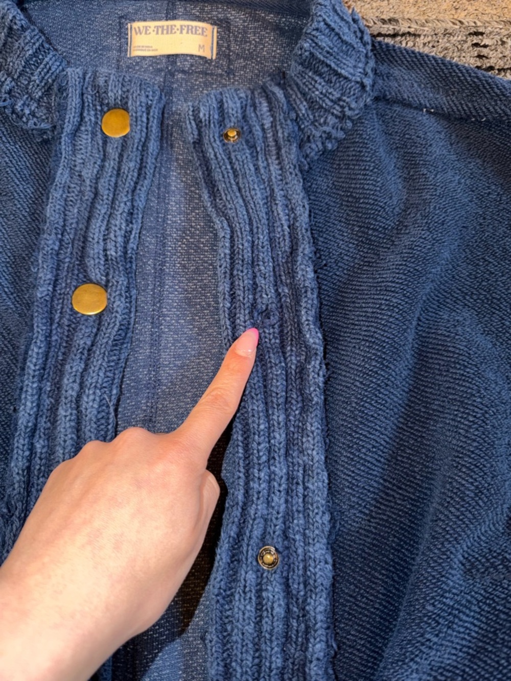 We The Free Cute in the Cardi Slouchy Cardigan - Picture 6 of 10